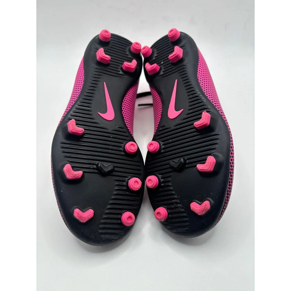 Nike Bravata II FG Soccer Cleats Pink Black 844442-601 Youth Kids Sz 13C